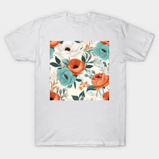 Wedding Flowers Pattern 24 T-Shirt